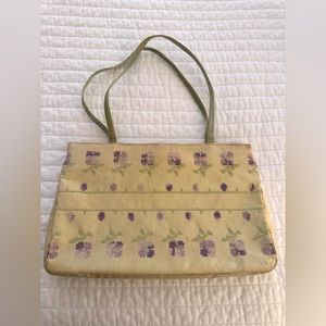 Vintage Rafe New York Enbroidered Floral Purse